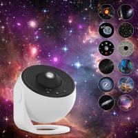 Proyector De Galaxia LED Luz Nocturna Estrellada 360° Giratorio Planetario Lámpara De Ambiente Para Decoración De Habitaciones Regalo Para Niños Y Niñas - details 0