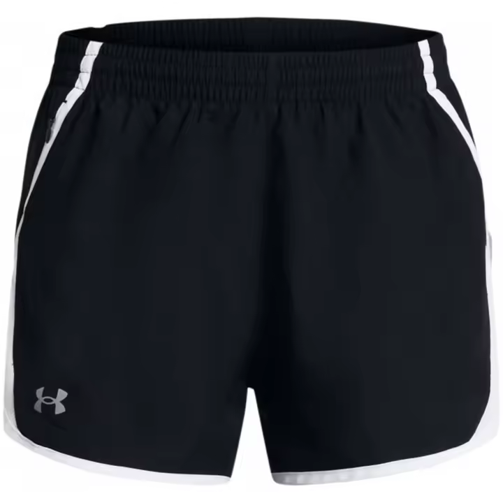 Pantalon Corto Under Armour Ua Fly By 3'' para mujer en color negro - 1