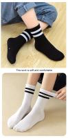 10 Pares De Calcetines De Lana Media Para Mujer Transpirables Cómodas Otoño Invierno Calientes Casual Deportivos Moda Color Sólido - details 3