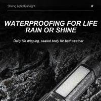 Linterna LED Potente 1000W Recargable Tipo-C 15000mah Para Camping Lanterna De Zoom 9000M Con Salida De Luz De Punto Fijo Resistente Al Agua Y Choque - details 44