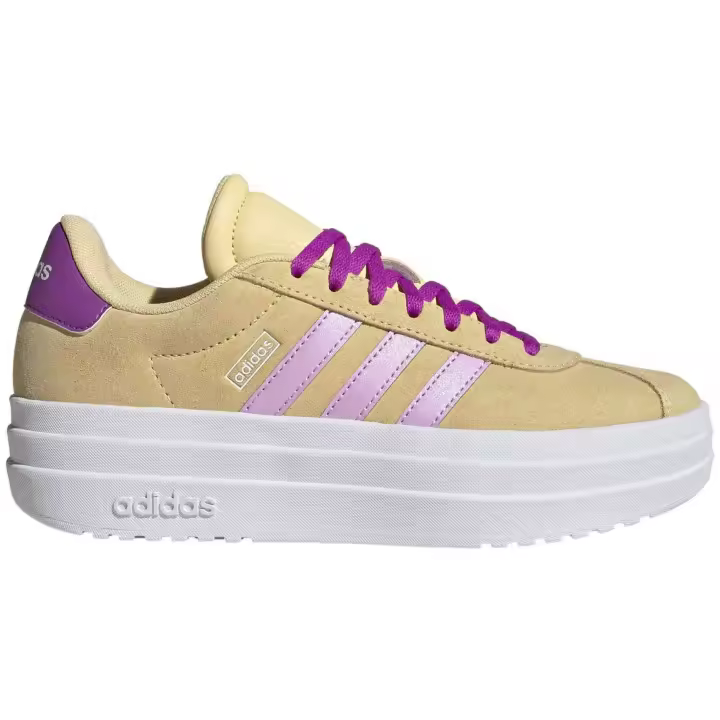 Zapatillas Adidas Vl Court Bold para niñas en color amarillo - 1