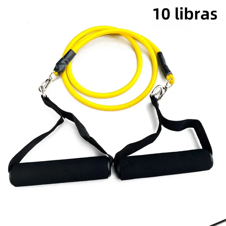 Conjunto De 11 Piezas Bandas De Resistencia Cuerda De Tensión Multiusos Para Entrenamiento De Musculación Elasticidad Adecuado Para Hombres Ejercicio De Fuerza - 1