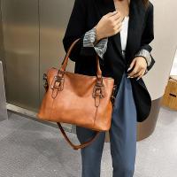 Bolso bandolera de Piel intética para Mujer with Correa de hombro desmontable, Bolso grande para Mujer - details 2