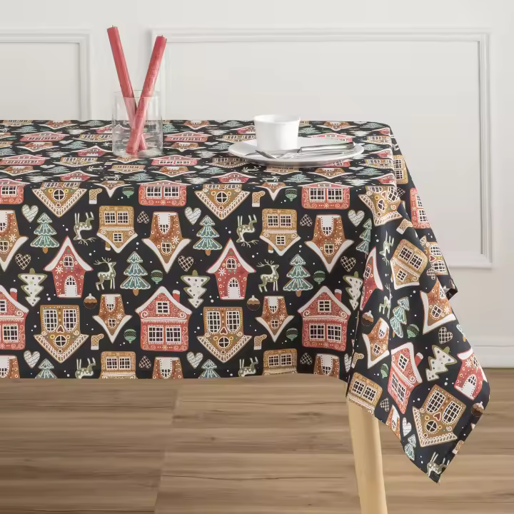 MINT DECO - Mantel Antimanchas 100% Algodón Ginger - 1