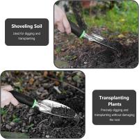Herramientas de jardinería, juego de 11 herramientas de acero inoxidable, caja de regalo con bolsa de herramientas resistente - details 3