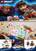 LEGO® DREAMZzz™ Camaleón Llameante de Mateo Juguete Imaginativo, Animal de Fantasía, Regalo para Niños y Niñas de 7 Años o Más, Z-Blob y Minifiguras de un Héroe y un Villano 71492 - details 0