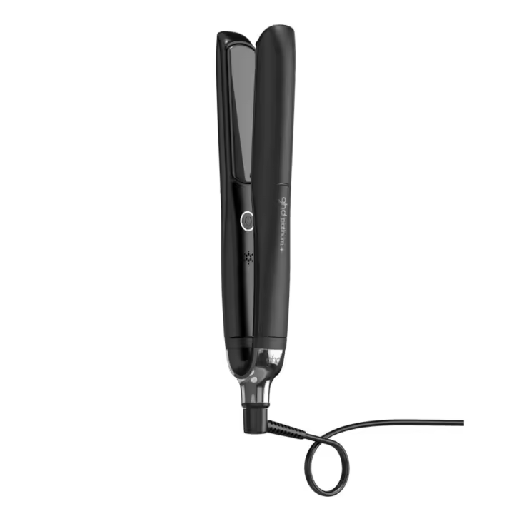 ghd Platinum+ Negra - Plancha de Pelo Profesional Inteligente, Cabello Más fuerte, Más Brillo y Protección del Color - Para todo Tipo de Cabello - (Enchufe Europeo) - 1