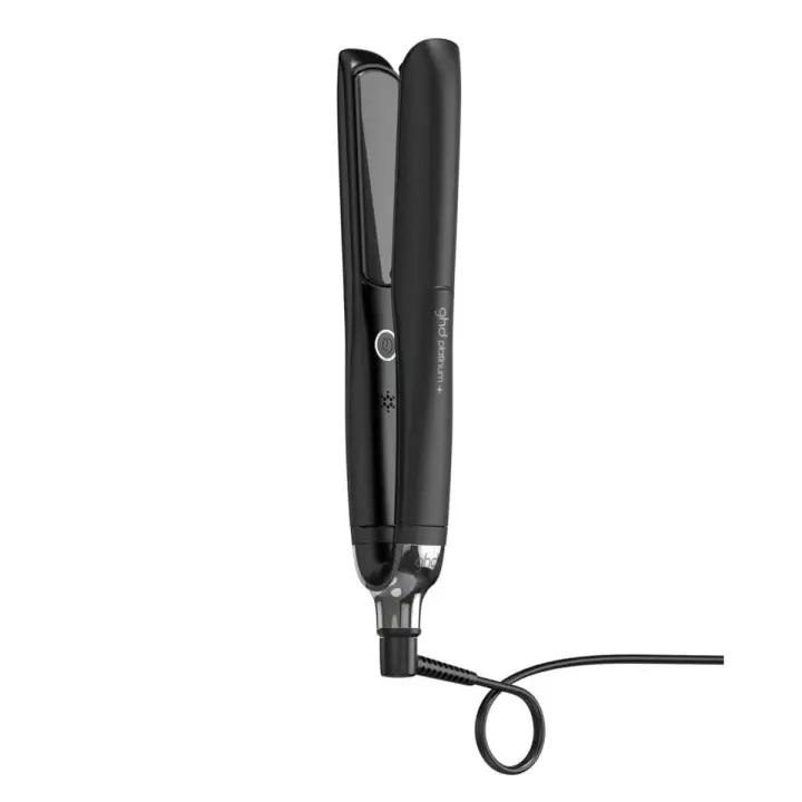 ghd Platinum+ Negra - Plancha de Pelo Profesional Inteligente, Cabello Más fuerte, Más Brillo y Protección del Color - Para todo Tipo de Cabello - (Enchufe Europeo) - 1