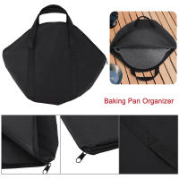 Bolsa De Almacenamiento Para Sartén De Asar Resistente Al Desgaste Con Manija 47x38cm Herramienta De BBQ Para Camping Y Uso Al Aire Libre En La Cocina - details 6