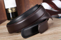 Cinturón Automático Para Hombres 3.5cm Sin Hebilla De Cuero PU De Alta Calidad Para Jeans Estilo Casual Color Sólido - details 8