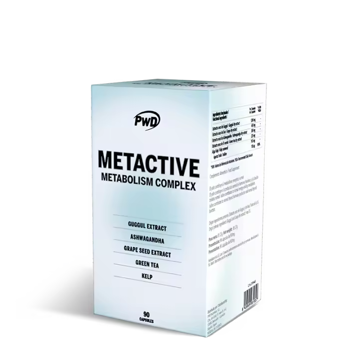 Metactive 90 cápsulas, (activa el metabolismo, mejora el estado de ánimo y la vitalidad, aumenta la actividad ,metabólica) (PWD) - 1