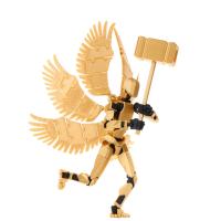 Juego De Figuras De Acción DIY T13 3D Imprimido Con Scepter Y Martillo Santo Titan 13 Articulación Completa Figura Robo - details 5