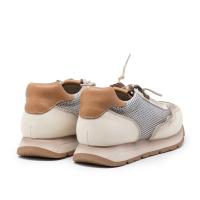Sneakers mujer CALZAZUL 381 BEIGE CASUAL SPORT CREMALLERA BEIGE 35464 25V - details 1