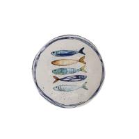 ARISE SHOP-Vajilla 12 piezas Peixe Iberica Brillo ,Plato de Postre 20cm,Plato Hondo 21cm,Plato Llano 26cm - details 1