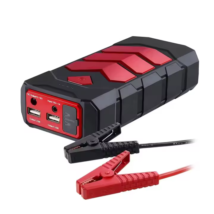 DAM. Powerbank de 20.000mAh con arrancador de coche de 12V. Vehículos gasolina hasta 5L y diesel 2.5L. Función de cargador para múltiples dispositivos. 17x3,8x8cm - 1