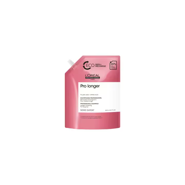 Champú L'Oreal Expert Professionnel Pro Longer Recarga 1500 Ml - Renueva Fibras Capilares - 1