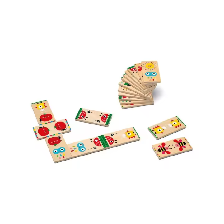 Dominó infantil en madera animales - Cayro 8106 - 1