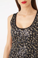 LOVE & MONEY Vestido LOVE&MONEY con Lentejuelas y Cierre con Cremallera - K68129 | Tirante Ancho, Escote Redondo - details 2