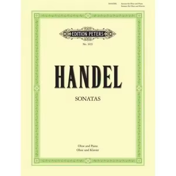 Handel, George F./ Stade, W.. Sonatas C minor HWV 366 + G minor HWV364 - 1
