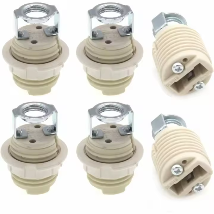 Paquete de 6 portalámparas G9 con cartucho halógeno G9, práctico para iluminación - 1