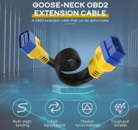 Adaptador de cable de extensión OBDII de 16 pines macho a hembra, conector de cable de diagnóstico OBD OBD2 de 30/40 cm (grosor del material: nailon) - details 3