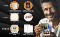Kembilove Taza Padre personalizada con foto a color – Regalo dia del padre – Regalos originales para los padres – El mejor papa del mundo – Un regalo que deja huella – Taza cerámica - details 1