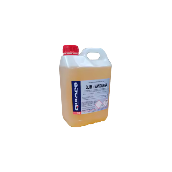 QUIM-MANDARINA - Fregasuelos Neutro concentrado aroma mandarina (Envase: 5 Litros) - 1