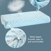 Almohada De Espuma De Memoria Para Dormir Ajustable Para Dormir De Lado Alivio De Dolor En El Cuello Y Los Hombros Almohada Contorneada Ortopédica - details 10