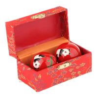 2Pcs Balones De Masaje Para Manos Con Caja De Almacenamiento Fitness Duraderos Juguete De Ejercicio Chino Para Niños Y Ancianos - details 7