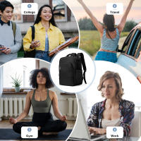 Mochila De Viaje Impermeable Para Hombres Y Mujeres Con Portátil Capacidad De 20-35 Litros Material De Nylon Bolsa De Equipaje De Cabina Ryanair Capacidad Grande Para Exteriores - details 4