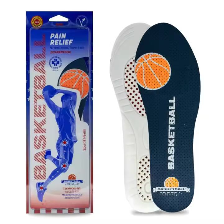 Footgel - Edición Basketball - Gel Técnico - Absorción de Impactos - Protección para Jugadores - Máxima Amortiguación - Confort Garantizado - 1