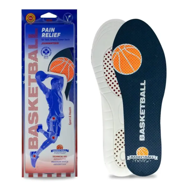 Footgel - Edición Basketball - Gel Técnico - Absorción de Impactos - Protección para Jugadores - Máxima Amortiguación - Confort Garantizado - 1