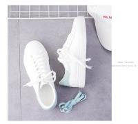 Nuevos Zapatos Planos Para Estudiantes Mujer Transpirables Moda Internet Zapatos Casuales Blancos Talla Verdadera Material PU Y Malla - details 8