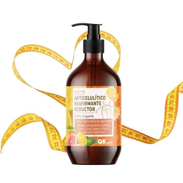 Aceite Anticelulítico Reafirmante y Reductor 250ml. Con 9 principios activos de Origen Natural - 1