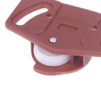 Rueda De Pared Para Puerta Deslizante De Armario Plástico Kit De Rodillo De Puerta Deslizante Para Armario Y Gabinete - details 7