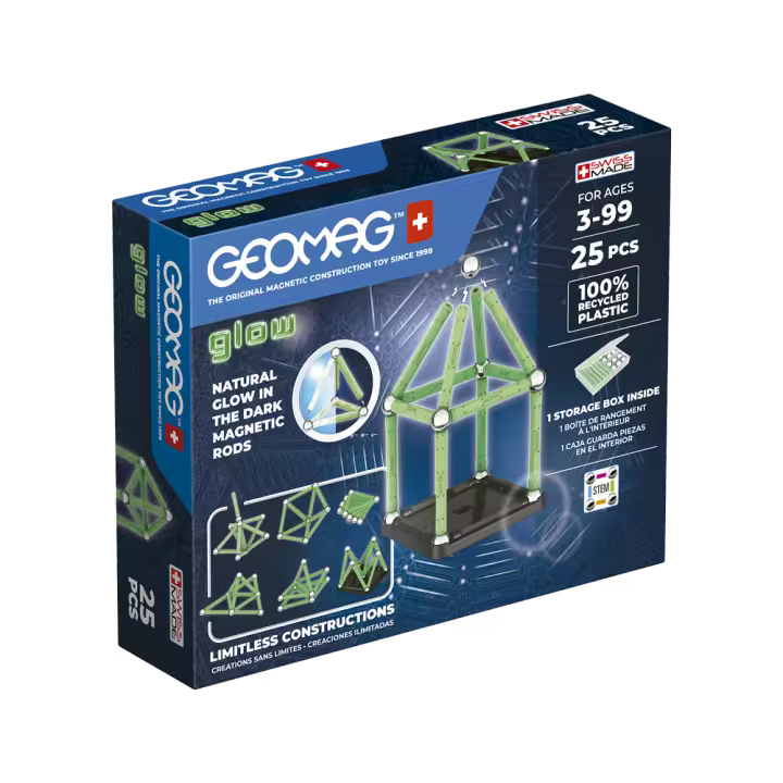 GEOMAG GLOW RECYCLED 25 PCS - 1