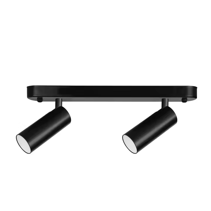 FORLIGHT Proyector Ip20 Logos Double Led Led 3,7,,3,7W 3000K Negro 564Lm - 1