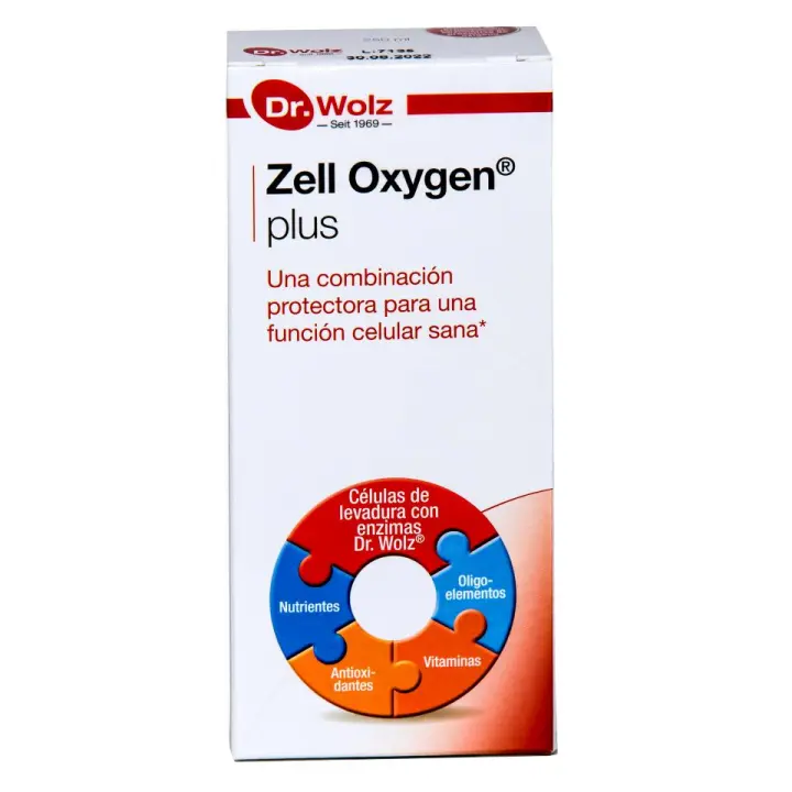 ZELL OXYGEN PLUS 250ML Oxigenador celular - 1