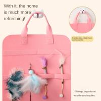 Bolsa De Almacenamiento Para Juguetes De Gato Y Perro Organizador De Juguetes Interactivos De Tela Para Mascotas - details 2