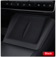 Alfombrilla De Carga Inalámbrica Para Tesla Model 3+ Highland 2024 Silicona Antideslizante Negro Y Blanco Accesorios Model3 - details 13