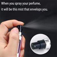 Botella de Perfume de 5 ml - Mini Atomizador Portátil para Viajes-Botella de Spray Vacía - details 0