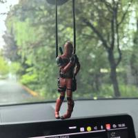 Colgante De Coche Creativo Anime Deadpool Accesorios Para Interiores De Coche Colgante Para Espejo Retrovisor Partes De Dibujos Animados - details 10