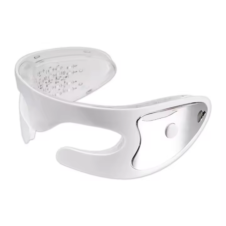 Masajeador De Ojos Eléctrico Con Vibration Y Luz LED Terapia Fotónica Eliminación De Arrugas De Bolsas De Ojos Alivio De Fatiga Dispositivos De Belleza Para Los Ojos - 1