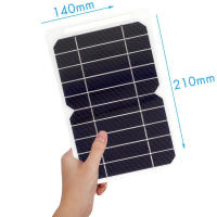 Panel Solar 10W USB Para Carga De Móvil Al Aire Libre Kit Completo De Energía Solar Para Camping Sistema Solar Doméstico - details 5