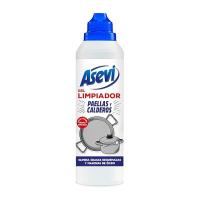 Asevi Limpiador Paellas, Calderos y Ollas 450  ML - Gel Desengrasante, Limpia, Desincrusta, Abrillanta, Elimina Manchas Oxido y Cal, Sin Perfume, Maxima Eficacia - details 0
