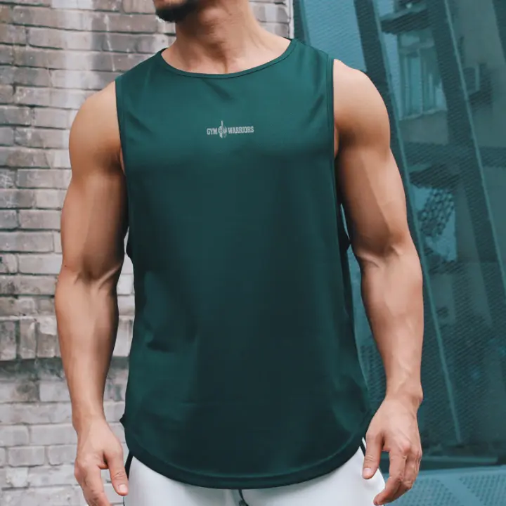 New Brand Vest Basketball Clothing Men Casual Mesh Tank Tops Summer Sleeveless Quick Dry Shirt Gym Bodybuilding Muscle Singlet - 1