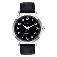 Reloj digital simple de cuarzo para estudiantes, versión Cora, Reloj de cuarzo con personalidad a la Moda para helbres, Reloj de aleación Nueva para estudiantes de Secundaria - details 0