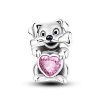 Encantadores Colgantes De Animales De Plata Para Mujer Joyería De Pulsera Y Collar Forma Irregular Sin Certificación - details 125