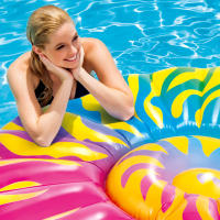 Colchoneta caracola multicolor INTEX 157x127x25 cm - details 3