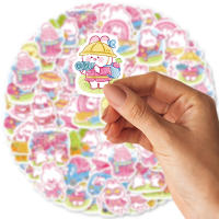 30pcs Pegatinas De Conejo Lindo Graffiti De Dibujos Animados Para Decorar Cuaderno Maleta Moto Scrapbook PVC Impermeable Decales Para Niños Mayores De 3 Años - details 5